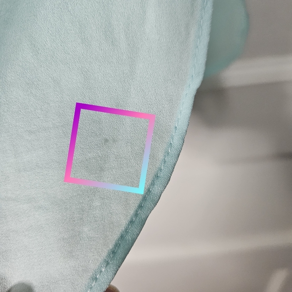 Express Seafoam Strappy Lace Trim Vneck Tunic Camisole Sz XS - Picture 4 of 7